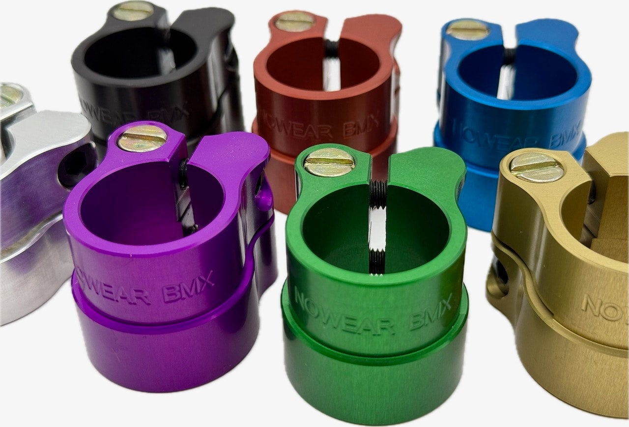 Strait Jacket Double Seat Post Clamp | Nowear BMX