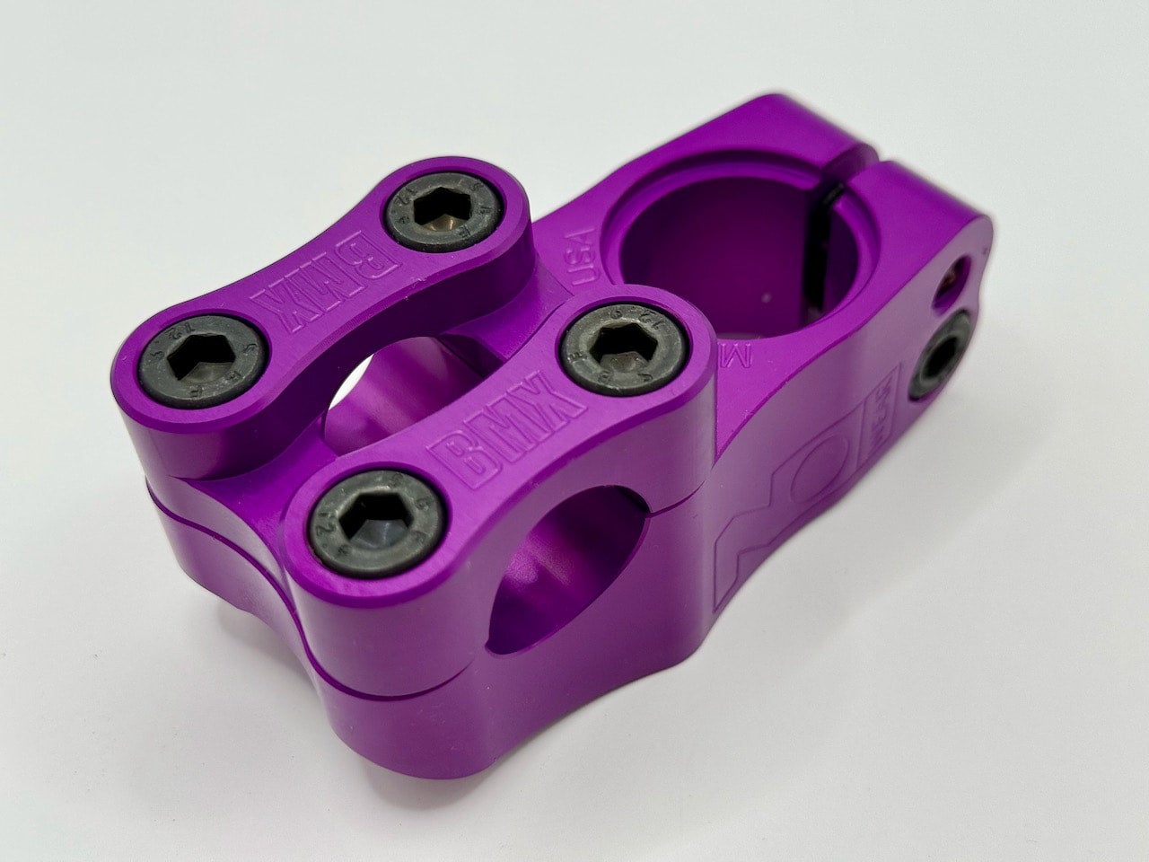 Purple bmx stem deals